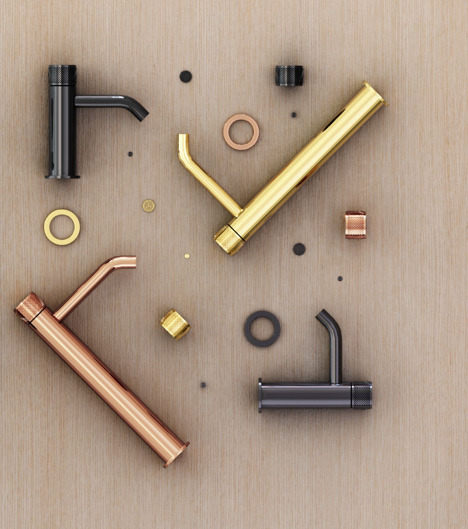 Смеситель для раковины с одним отверстием CARIMALI Race ARCH-00033818 - Вид №1