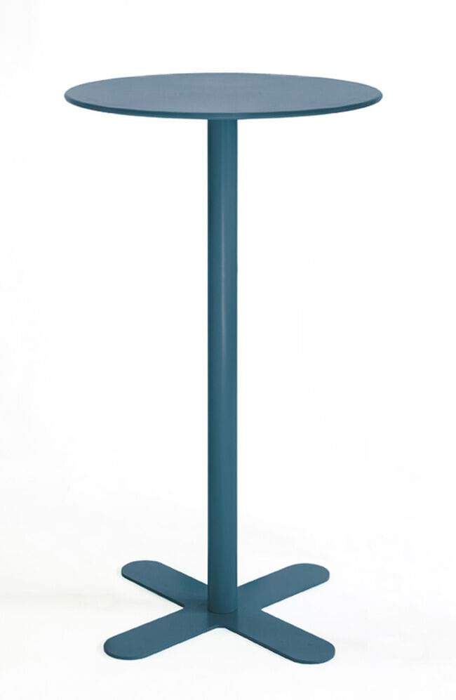 Высокий круглый садовый стол из оцинкованной стали iSimar Антиб ARCH-00108569 - Вид №14