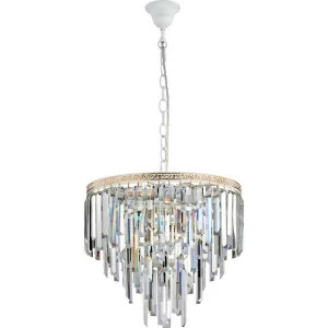 Подвесная люстра Stilfort Kristalina 2110/03/06P STILFORT ДИЗАЙНЕРСКИЕ, KRISTALINA 00-3888503 Золото;прозрачный