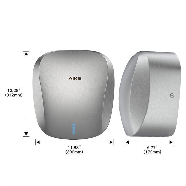 Сушилка для рук из нержавеющей стали AIKE AK2903_855  - Вид №6
