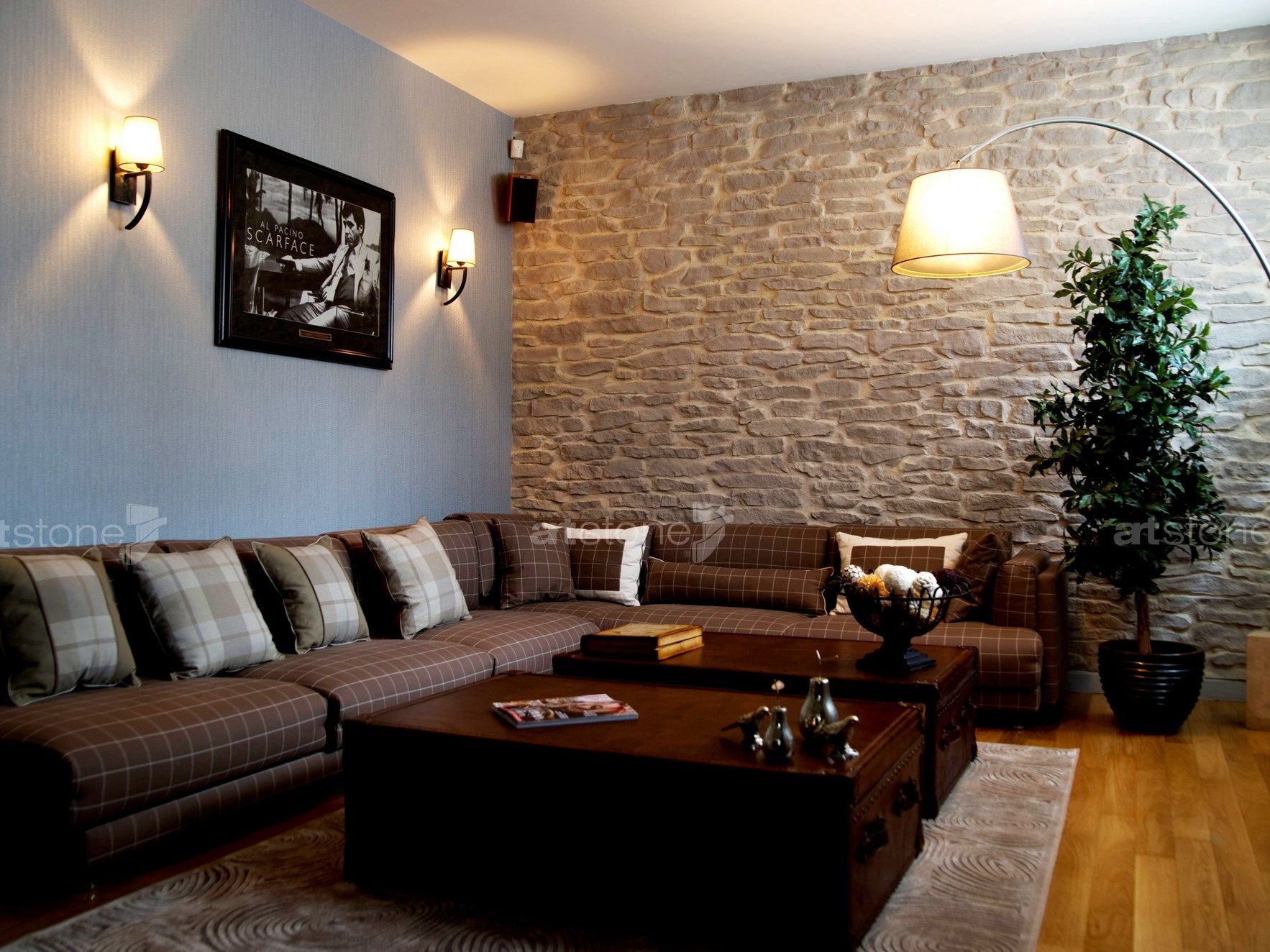 Панель с трехмерными эффектами из стекловолокна для внутреннего / наружного эффекта камня Artstone Panel Systems LAJAS ARCH-00110888 - Вид №2