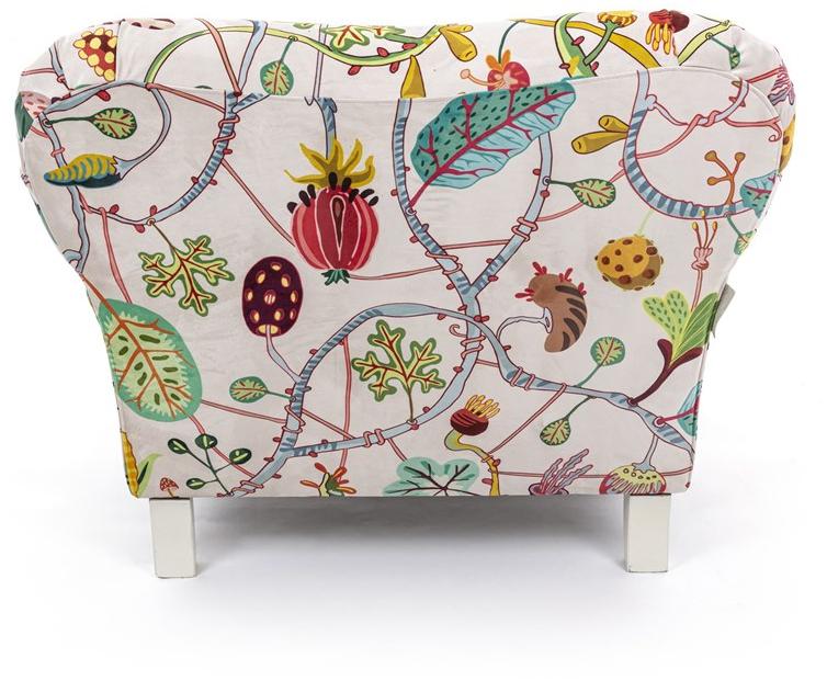 Seletti Кресло из ткани с подлокотниками Botanical diva sun-id-1473121 - Вид №3