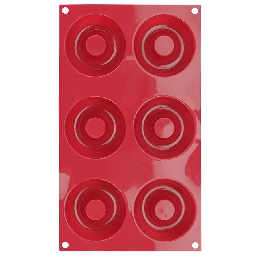 26.170.44.0065 Форма для приготовления пончиков donuts ?7,5 см силиконовая Silikomart  - Вид №5