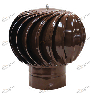 Дефлектор под канал для усиления тяги ТД-125-к RAL8017 Santreyd sun-id-682771