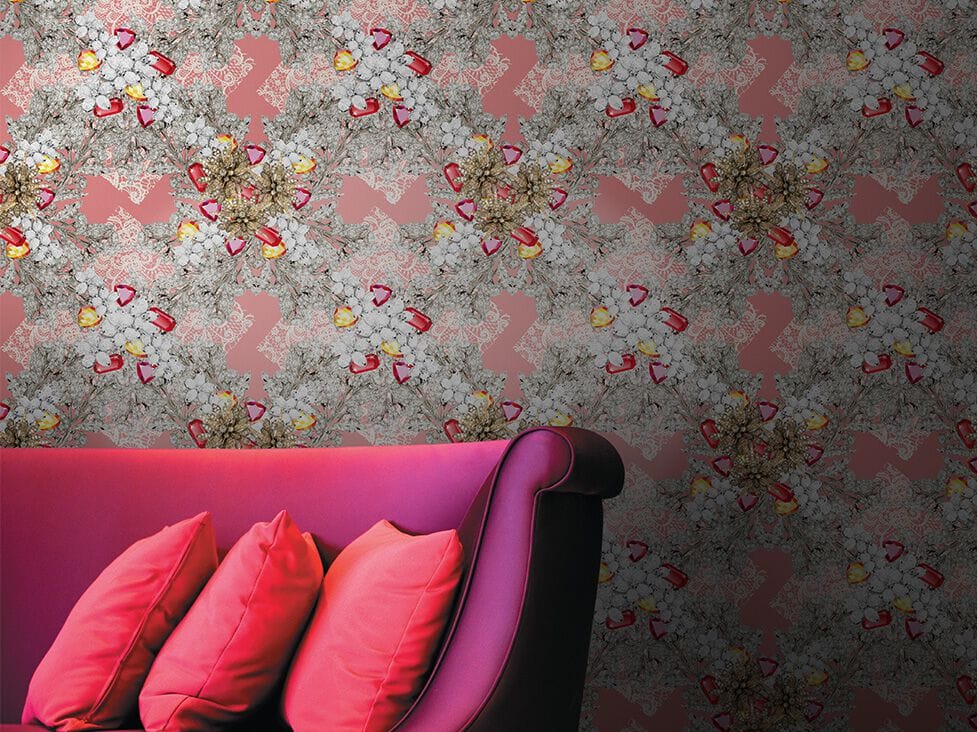 Обои с цветочными мотивами Jannelli&Volpi LACE ARCH-00110511 - Вид №1