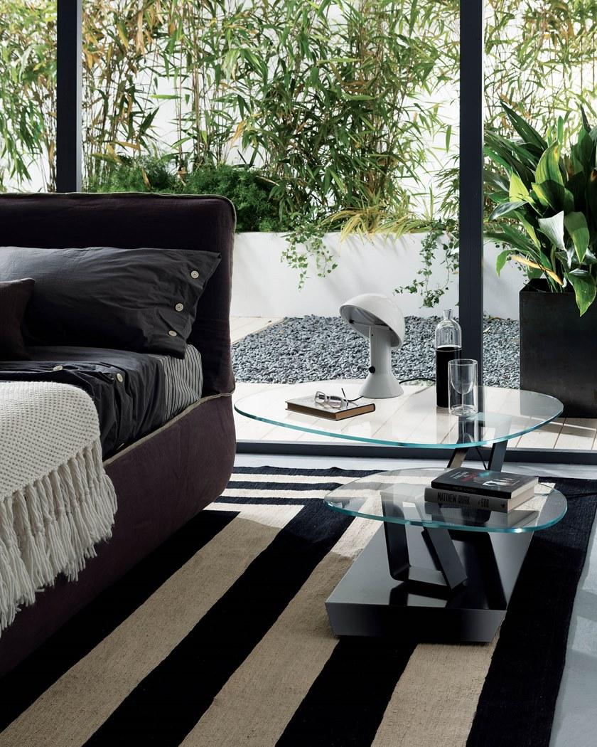 Ozzio Italia Низкий хрустальный стол  T056  - Вид №3