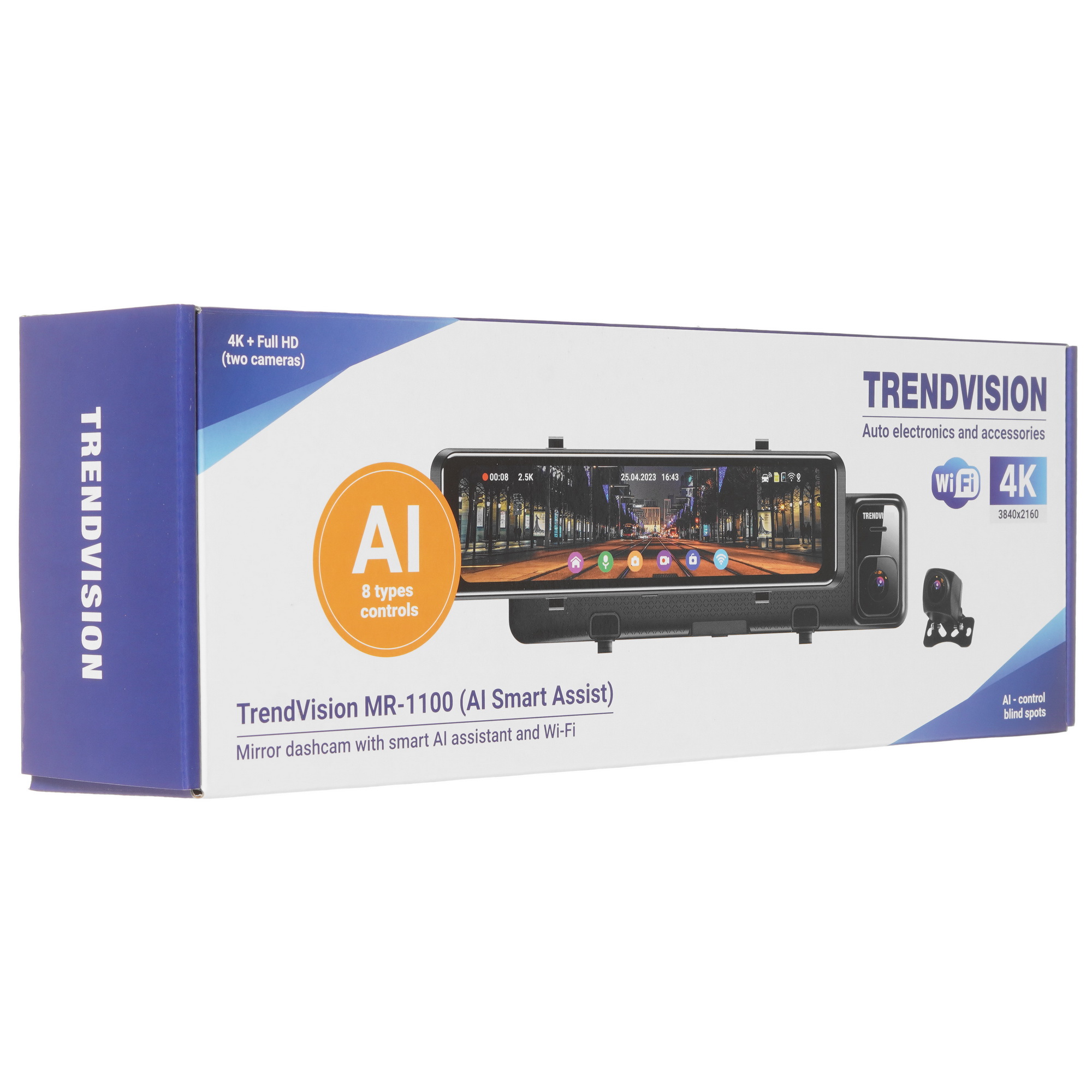 5456680 Видеорегистратор-зеркало Trendvision MR-1100 4Ki STDN-0135533 - Вид №12