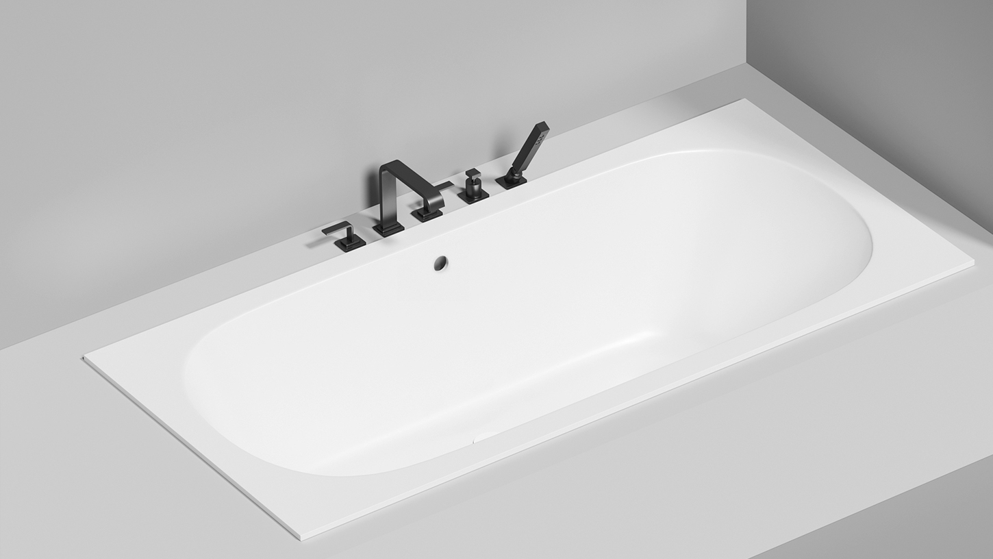 Встраиваемая ORNELLA AXIS 190х90 встраиваемая SALINI 103412G - Вид №4