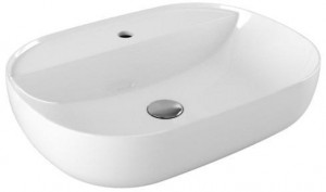 ELLA060450ZM Накладная раковина на столешницу  прямоугольная Azzurra Ceramica Elegance