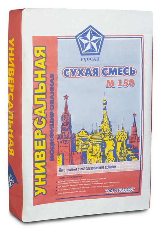 Сухая смесь М150 Русеан универсальная 40кг 269 - Вид №1