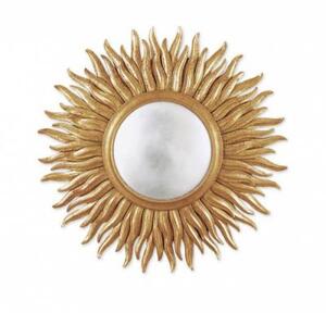 Зеркало / Mirror frame sun shape XVIII C.Italian, liscio (sopra letto)