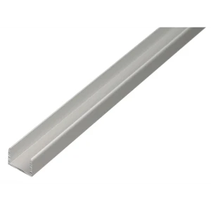 Профиль П-образный алюминий 8.9x10x1.5x2000 мм