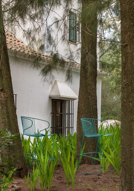 iSimar Стул садовый стальной с подлокотниками Bolonia 8066 / 8065 - Вид №4