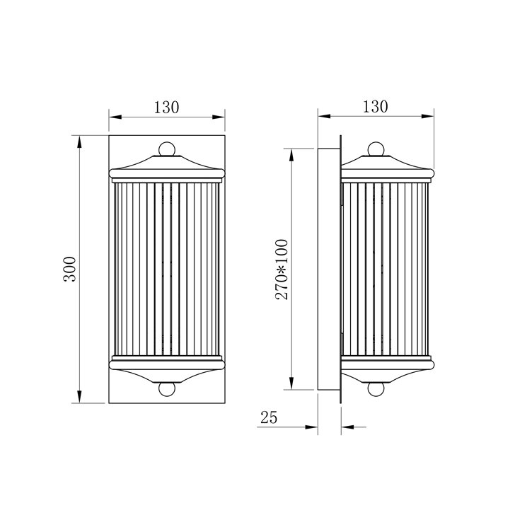 Светильник настенный золотистый Delight Collection Glorious 1 Brass KG0604W-1 brass DELIGHT COLLECTION  00-3882908 Золото  - Вид №1