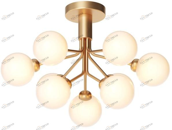 Nuura Потолочный светильник из дутого стекла Apiales sun-id-1363875