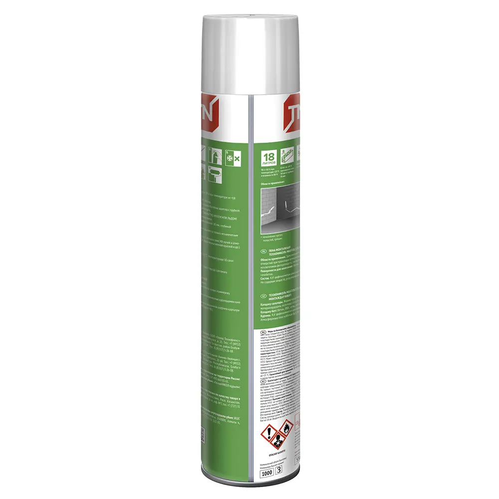 ТЕХНОНИКОЛЬ Master Std - профессиональная монтажная пена для герметизации 86939344 STLM-0072629 - Вид №4