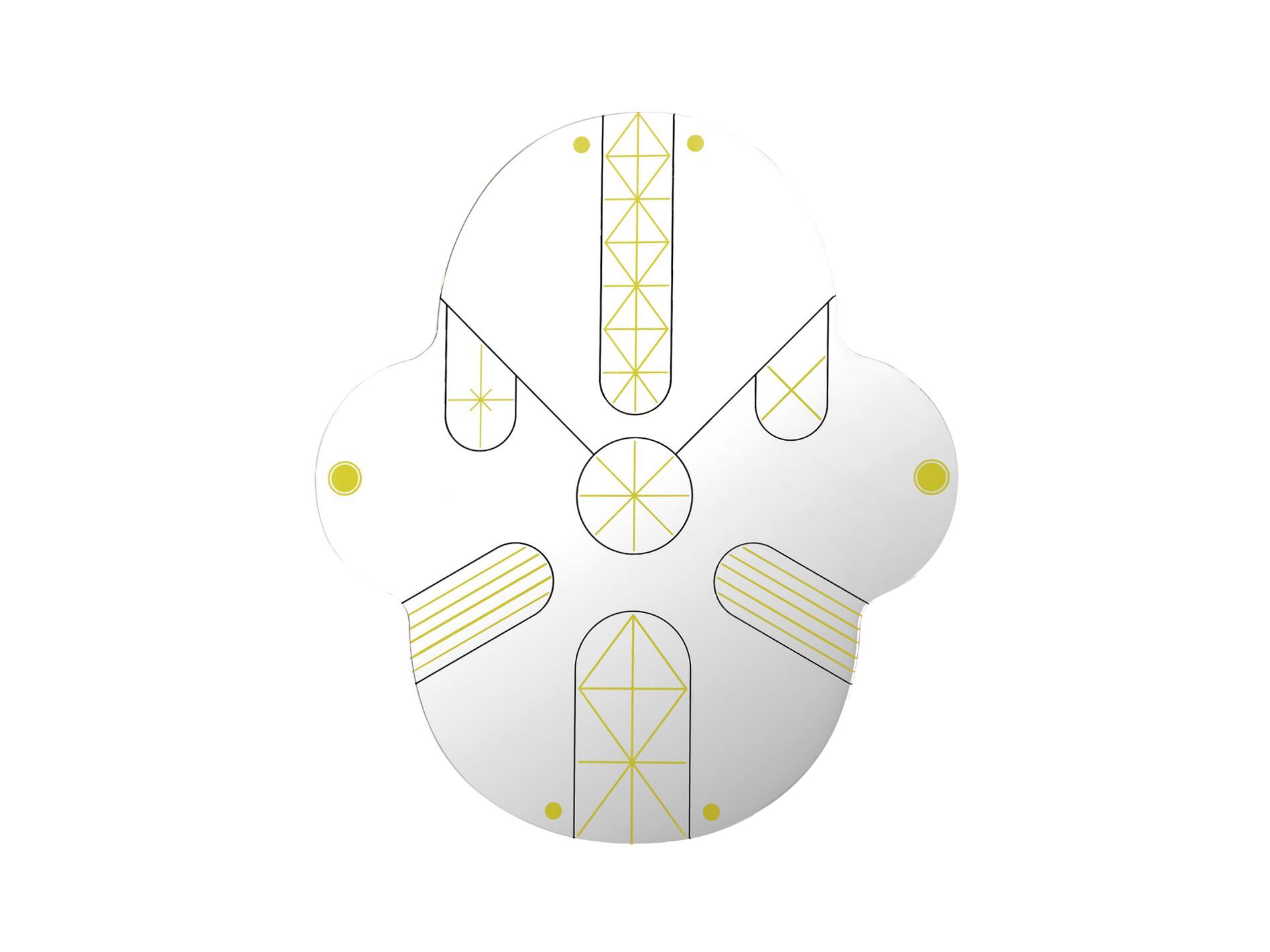 Настенное зеркало BD Barcelona KING KONG ARCH-00103679 - Вид №1