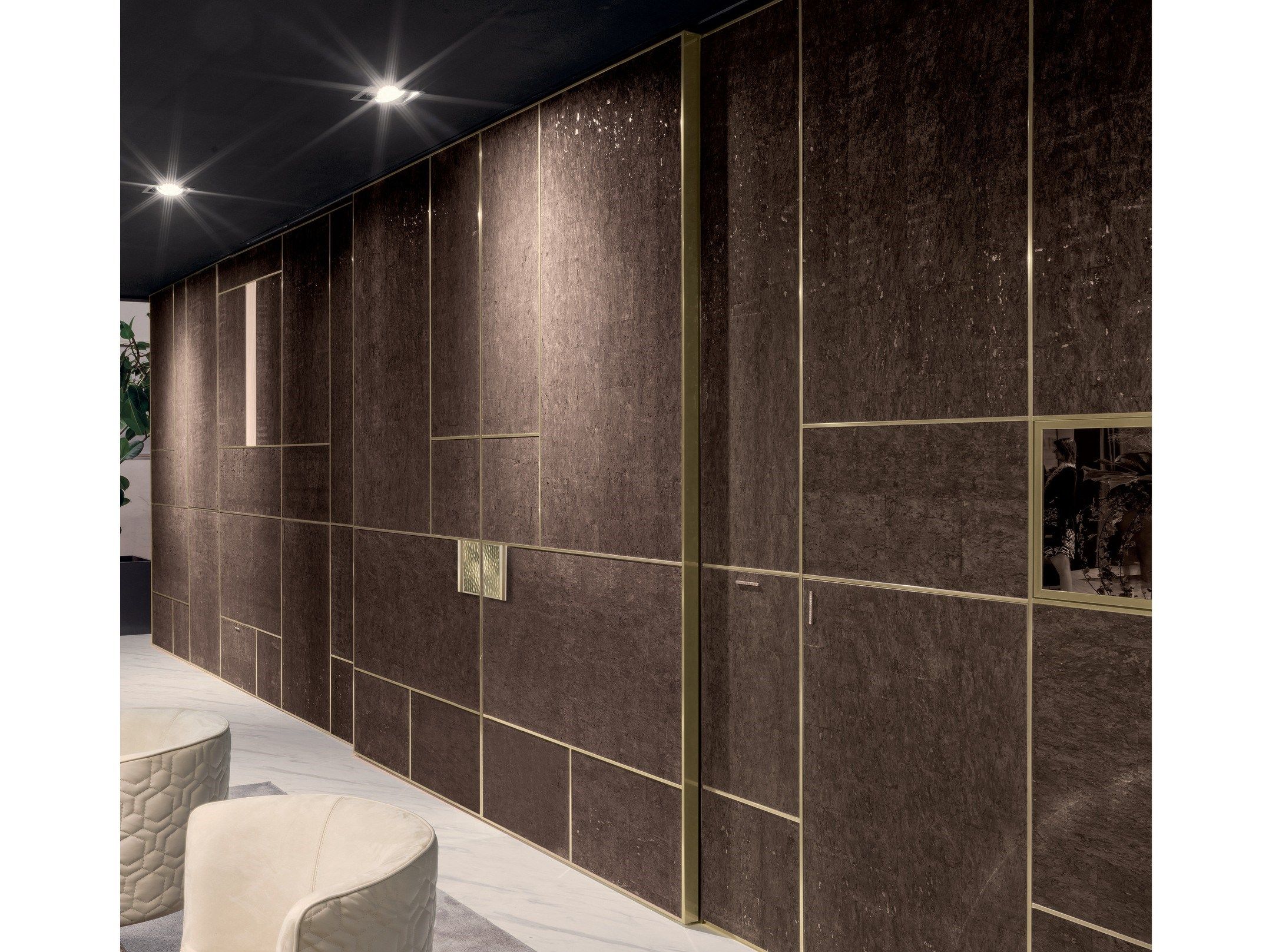 Пробковая дверь Longhi Алюминиевые шикарные двери ARCH-00079445 - Вид №1