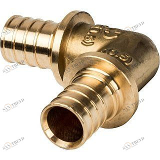 Угольник 90°25 аксиальный для труб из сшитого полиэтилена STOUT SFA0007000025