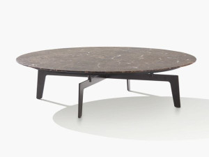 Круглый журнальный столик для гостиной