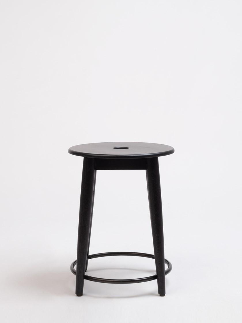 ONDARRETA Низкий деревянный табурет с подставкой для ног Oto sun-id-1391537 - Вид №1