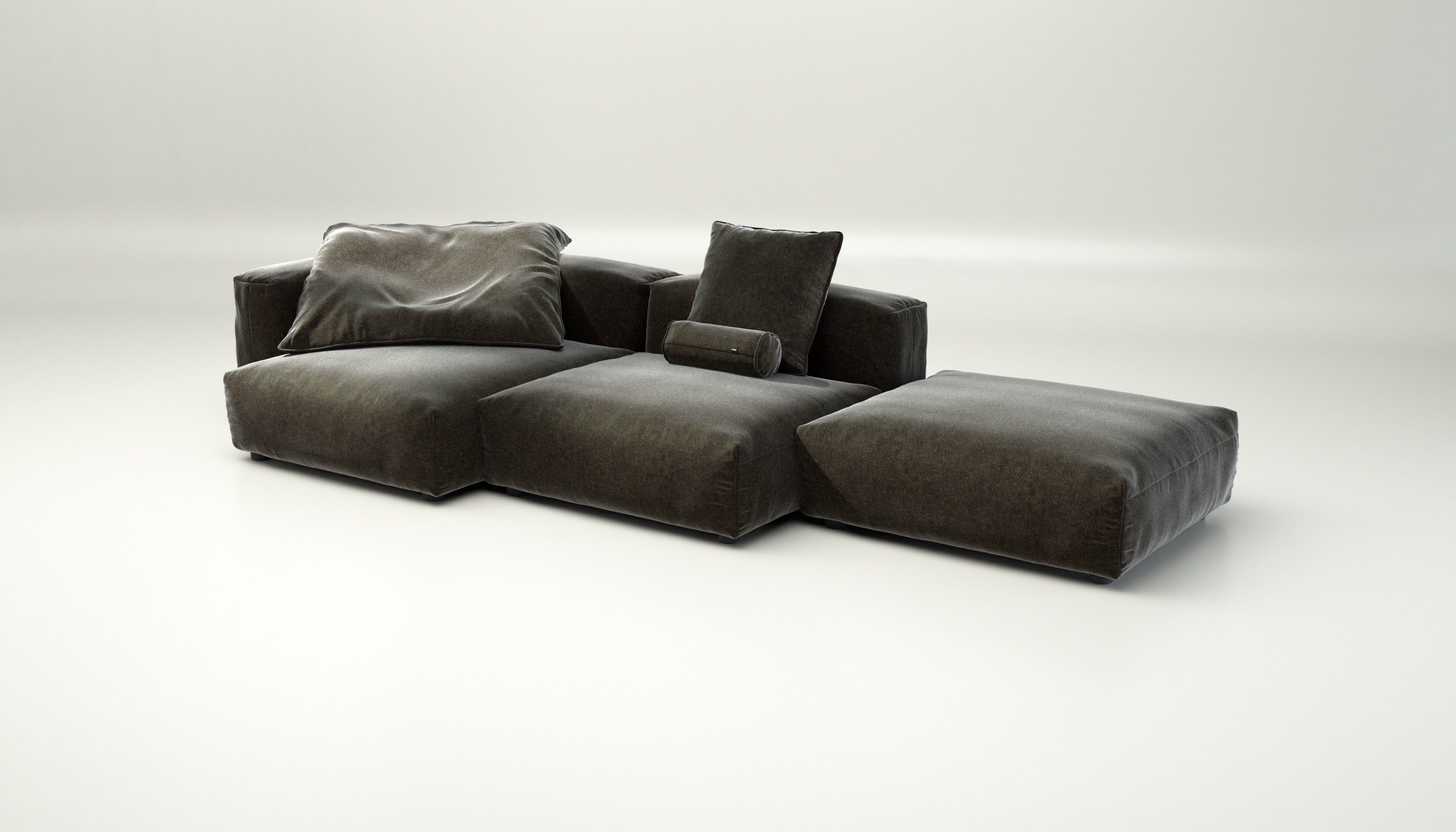 Модульный диван с полуостровом vetsak Suave ARCH-00151777 - Вид №3