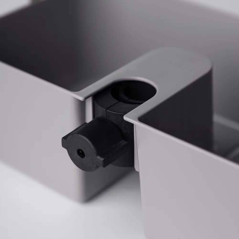 Полочка для душевой штанги Berossi Kniva цвет дымчато-серый Kvina STLM-2116723 - Вид №7