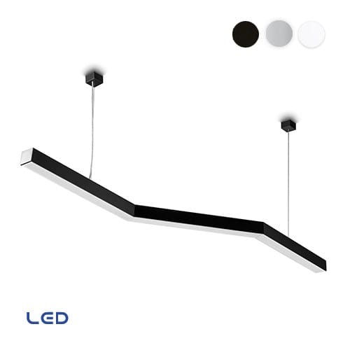 Алюминиевый светодиодный подвесной светильник Terzo Light Keraynos ARCH-00137248 - Вид №1