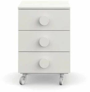 Nidi Прикроватная тумба с ящиками на колесиках