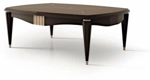 Carpanese Home Прямоугольный деревянный журнальный столик Contemporary 7032