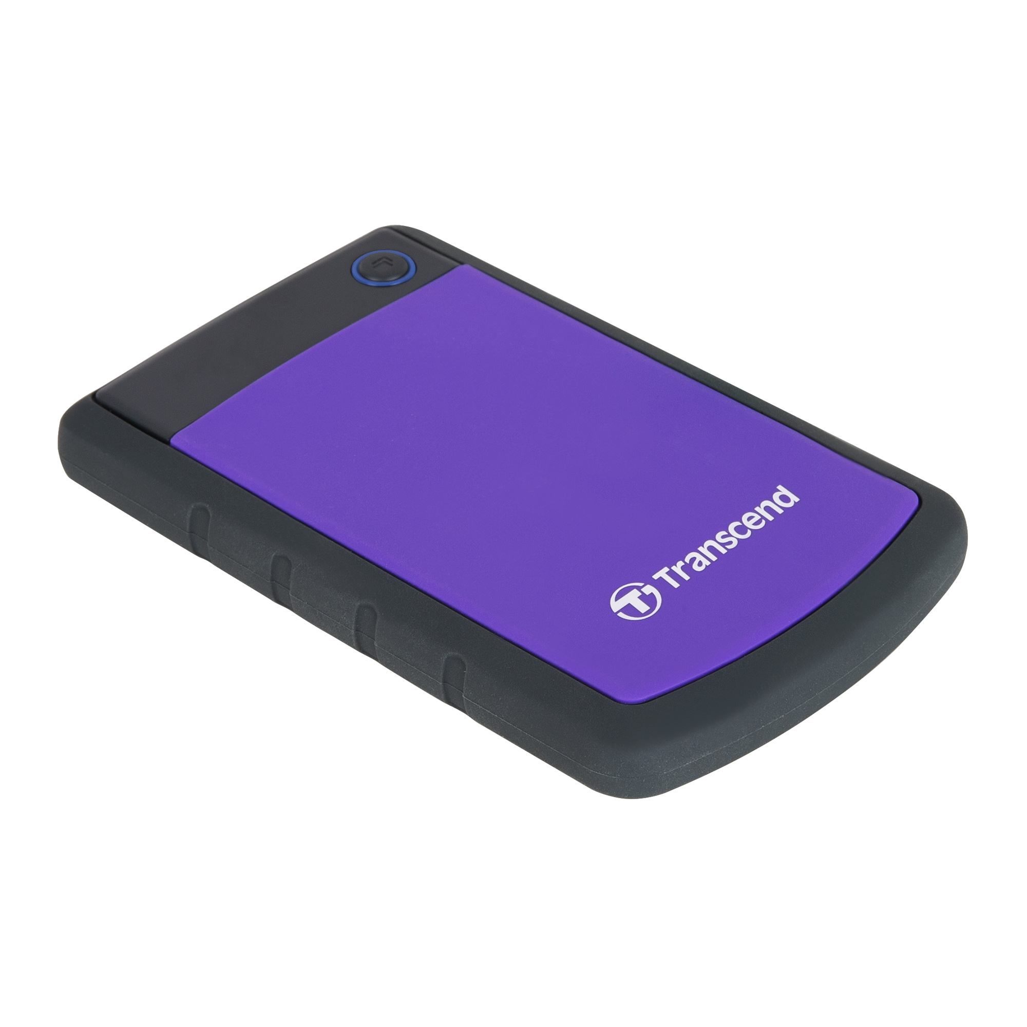 TS2TSJ25H3P usb3.0 2tb storejet 2.5" h series purple (fully rubber cover, one touch backup) Transcend Santreyd  - Вид №2