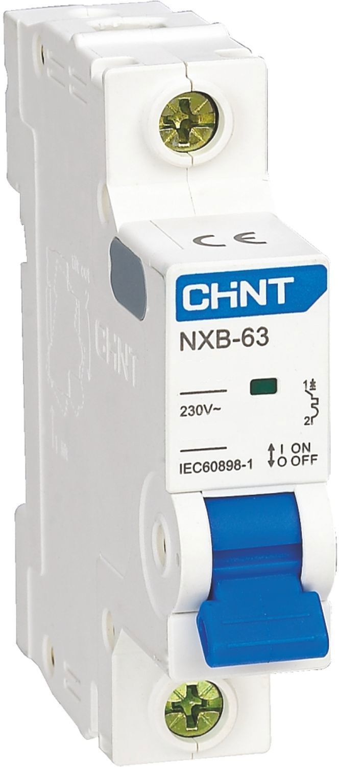 91052226 Автоматический выключатель NXB-63S 1P C2 А 4.5 кА 1000000006 STLM-0458491 CHINT