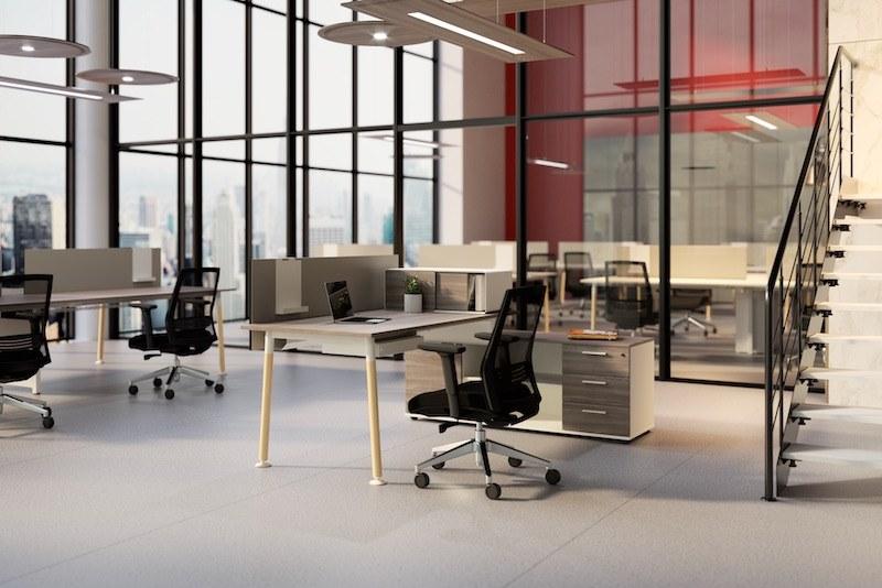 MASCAGNI Прямоугольный рабочий стол Workstation 99ncat - Вид №2