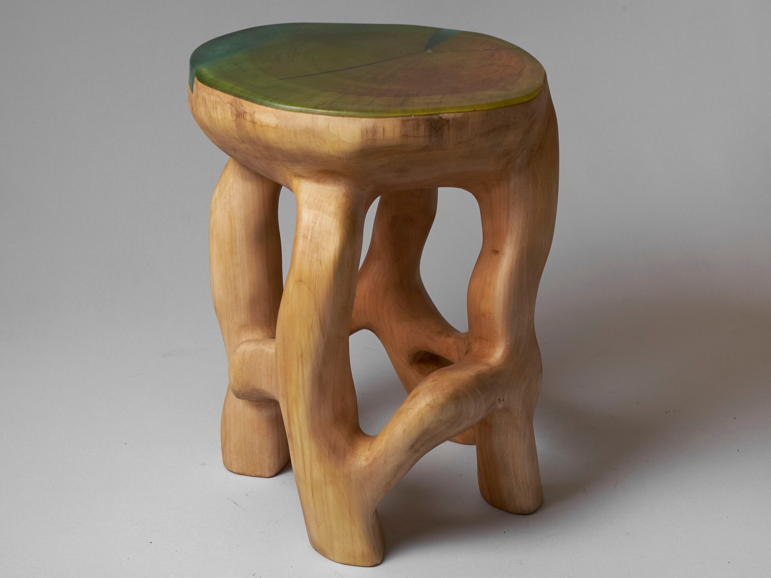 Деревянный журнальный столик / табурет Logniture Satyrs ARCH-00029617 - Вид №8