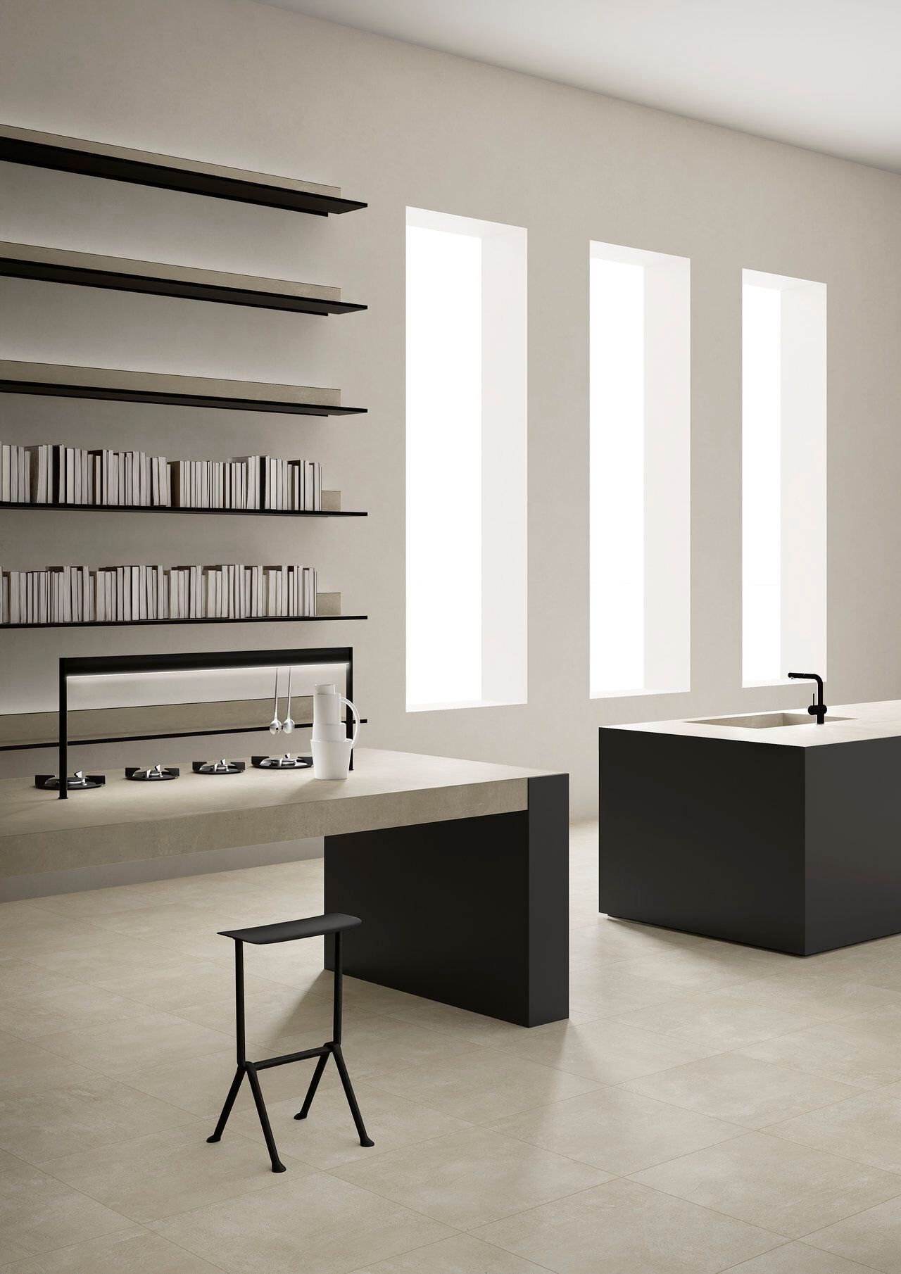 Цементный эффект крытый керамогранит / напольное покрытие ARIOSTEA URBAN ACTIVE ARCH-00040321 - Вид №5