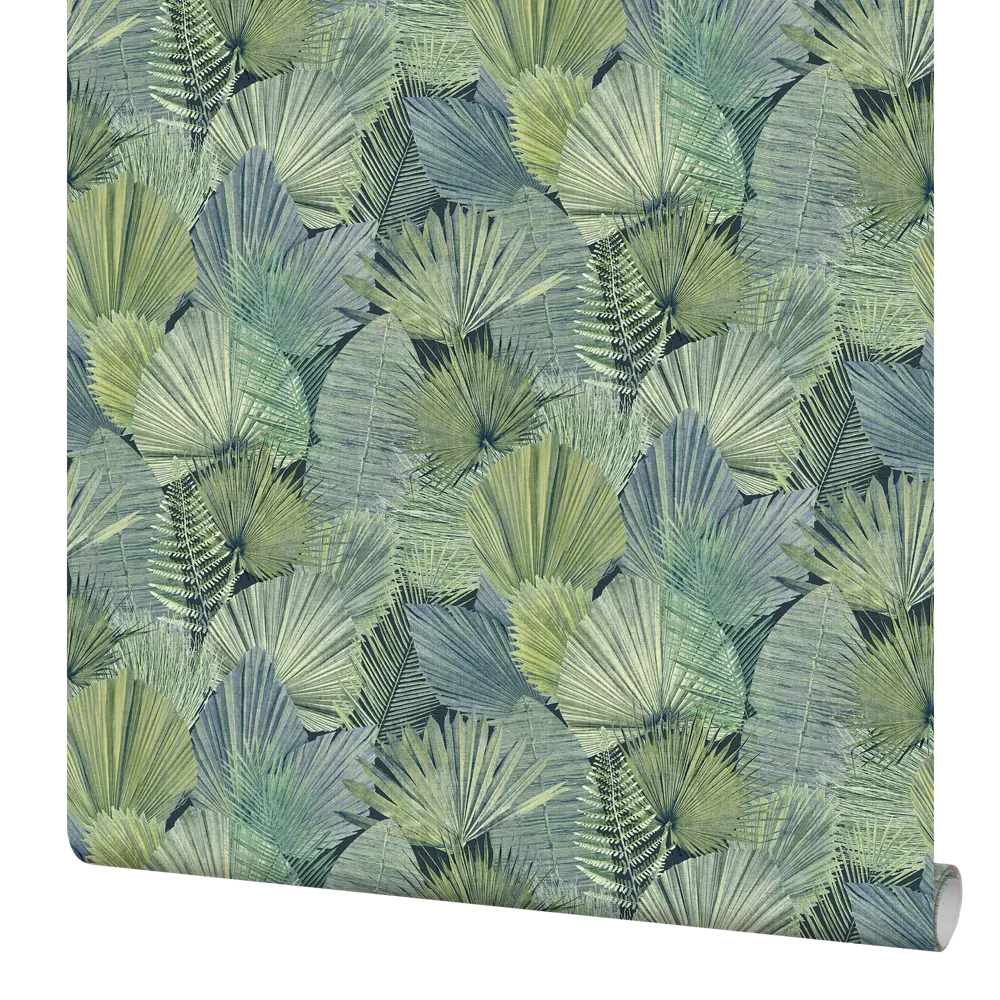 Обои флизелиновые Wall Up Holiday сине-зеленые 1.06 м 647563 STLM-2003294