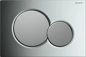 115.770.KA.5 смывная клавиша SIGMA 01 (хром гл./мат)