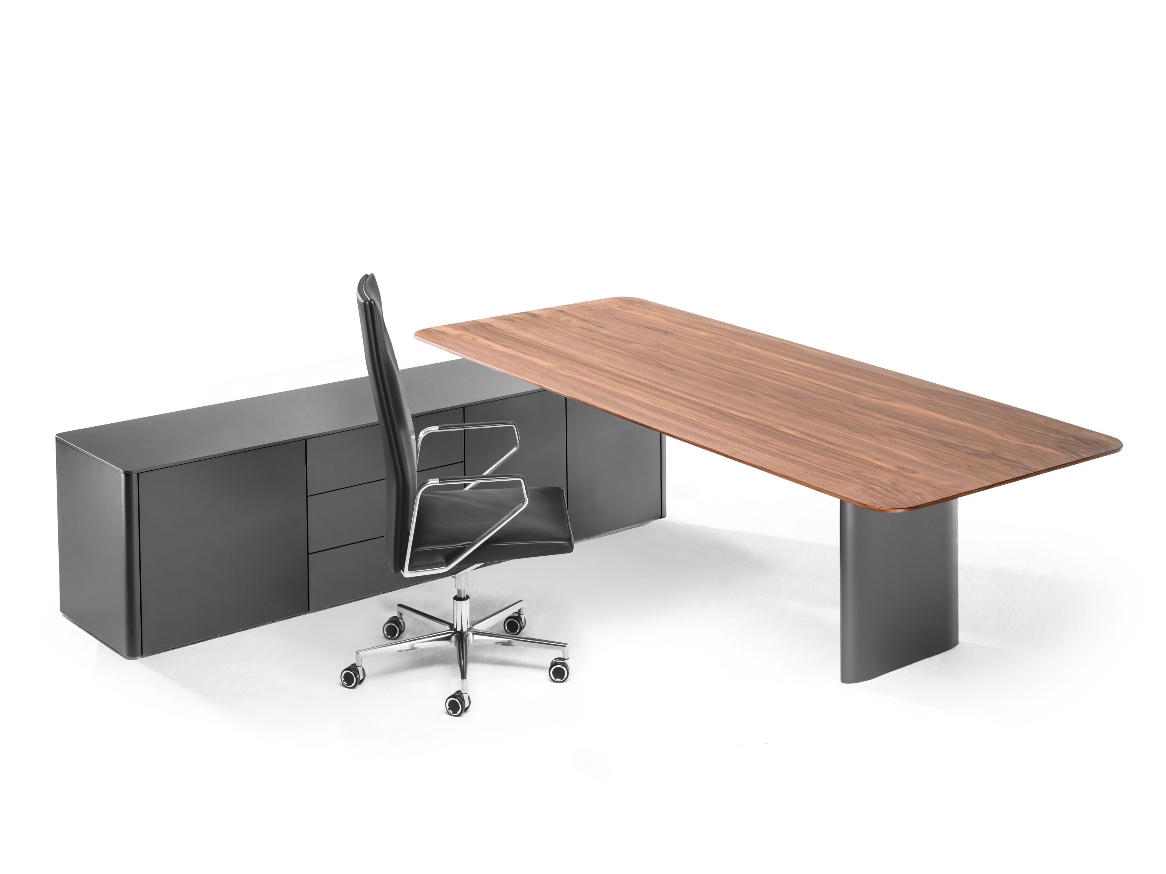 Прямоугольный рабочий стол из массива дерева Spiegels x. air ARCH-00127043