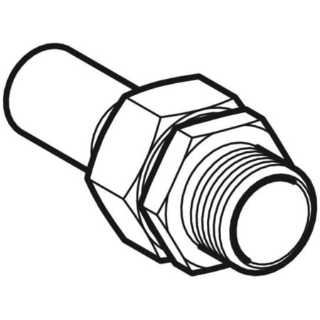 35402 Разъемное соединение Geberit Mapress из нержавеющей стали, с наружной резьбой и гладким концевиком Geberit  - Вид №1