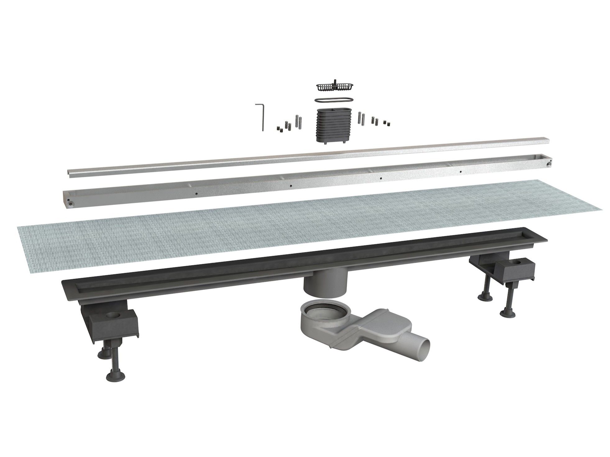 Слив для душа из нержавеющей стали Bonomini Canalissima ARCH-00040486 - Вид №1
