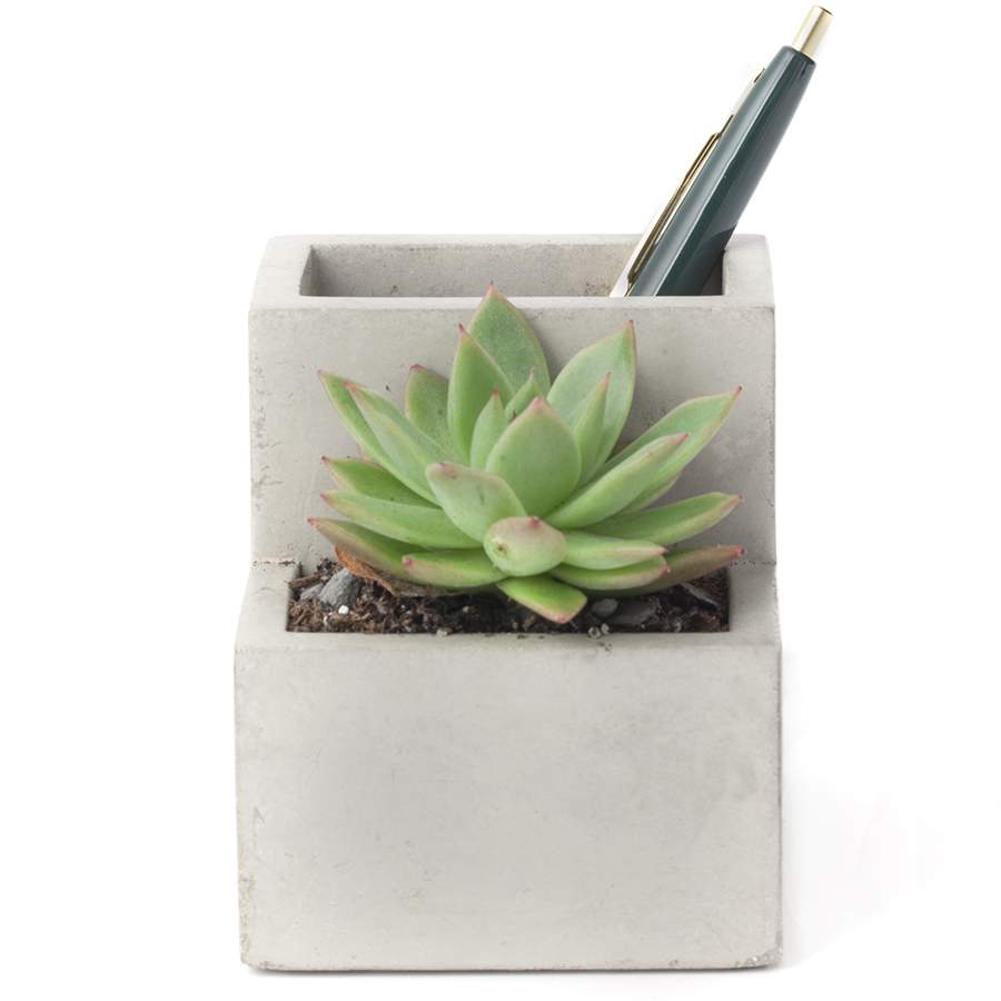 PL02-S Кашпо concrete малое Kikkerland  - Вид №2