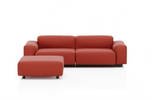 VITRA Мягкий модульный диван двухместный, пуфик Jasper Morrison, 2016