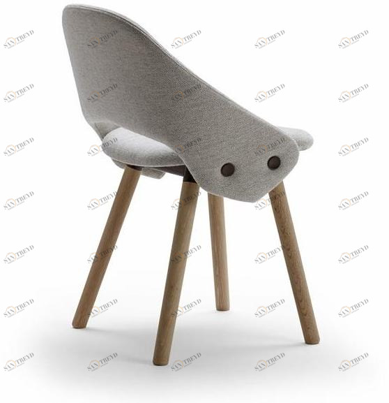 Offecct Стул из мягкой ткани sun-id-1376035