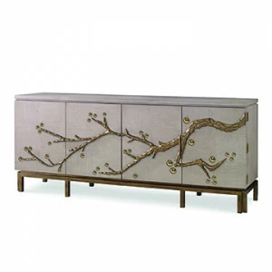 Шкафы 06809-820-001 Cherry Blossom Media Cabinet - Oak Ambella