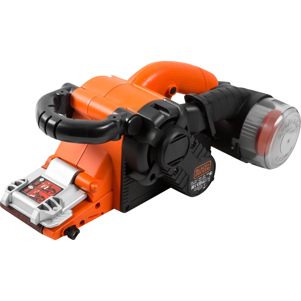 Ленточная шлифовальная машина сетевая Black&Decker KA88-QS, 720 Вт, 75x533 мм BLACK + DECKER STLM-2167081