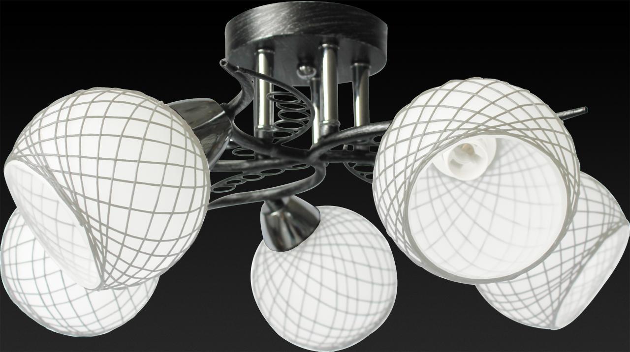 Потолочная люстра Toplight Isabella TL7450X-05BP TOPLIGHT ISABELLA 183912 Черный - Вид №1