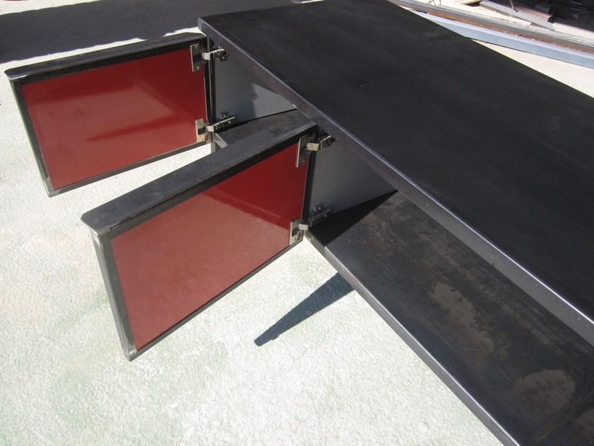 ICI ET LÀ Буфет из стали в индустриальном стиле Handmade metal furniture by ici et là Smu04 - Вид №1