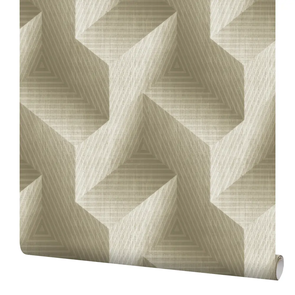 Erismann Rebus: флизелиновые обои с геометрическим узором в бежевых тонах 89404422 STLM-1576616