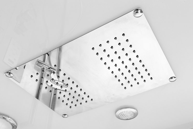 L 801 N с гидромассажем BLACK Душевая кабина DETO Серия L Z120 KERAVA с электрикой - Вид №14