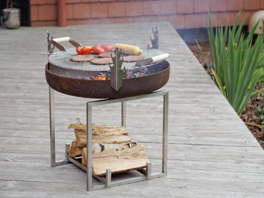 Arpe studio Мангал из нержавеющей стали с деревянными ручками  Bbqh  - Вид №3